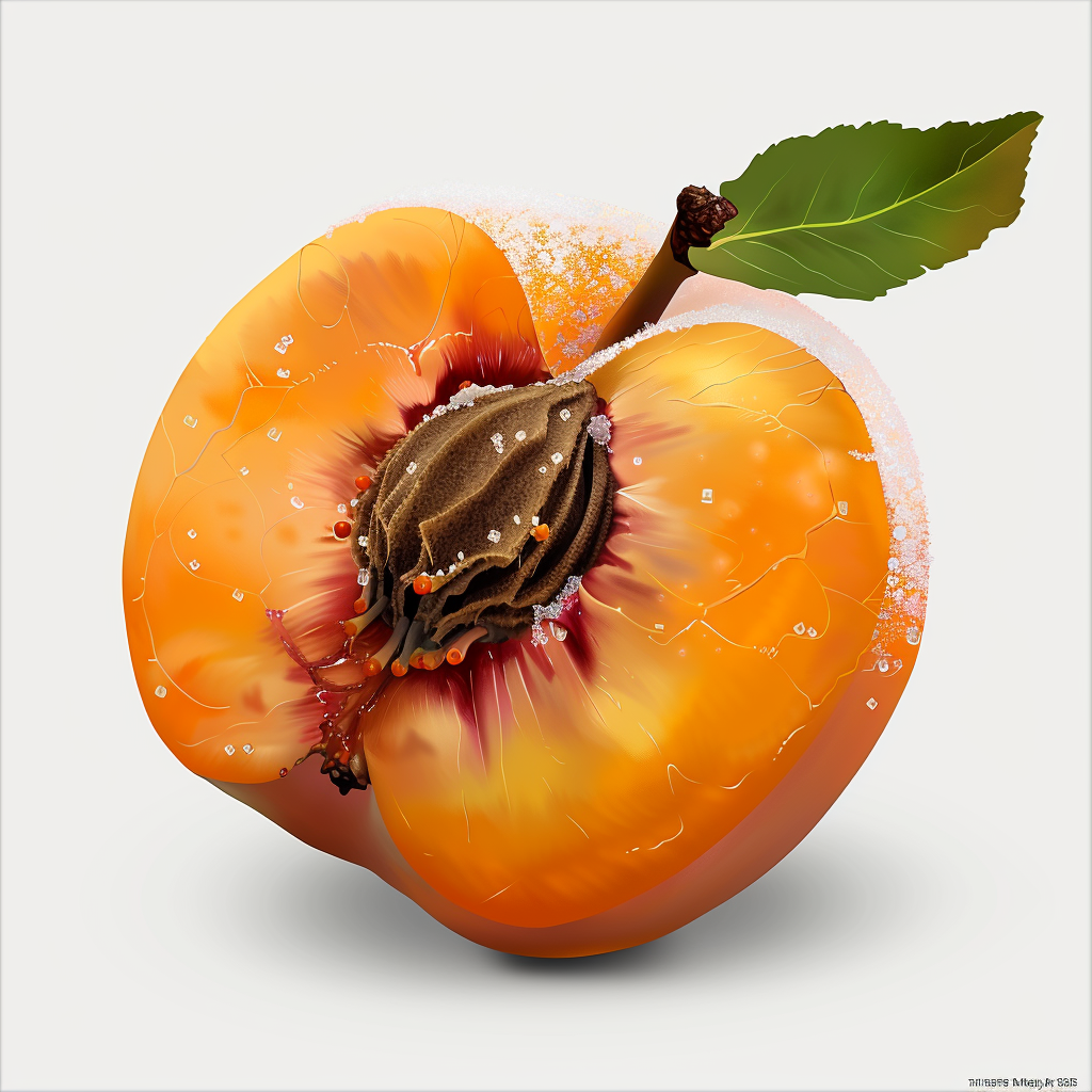 Distractor: A sugar-coated peach